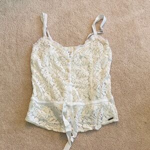 White Lace Top